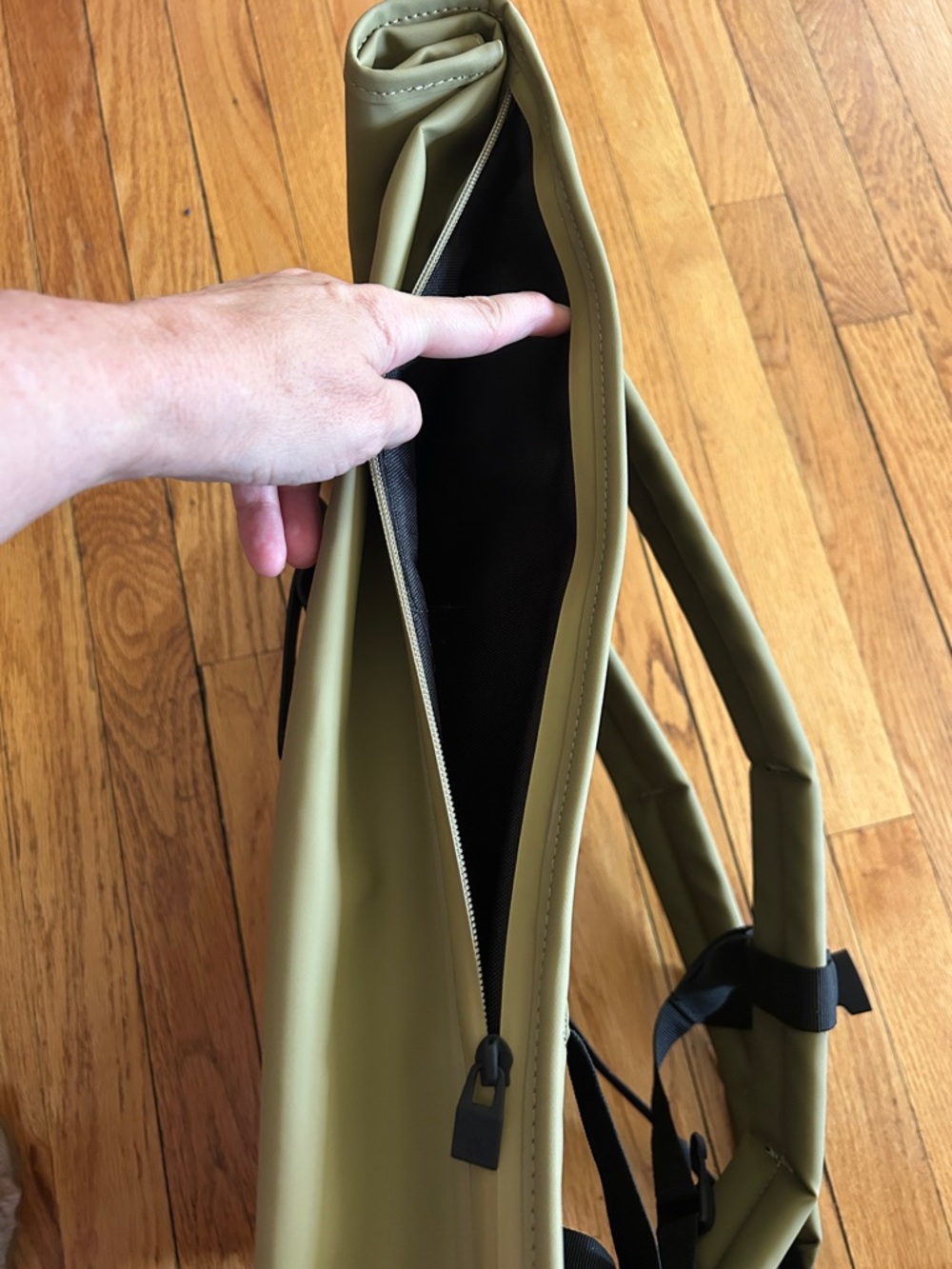 RAINS Rolltop Rucksack Backpack - Picture 15 of 16